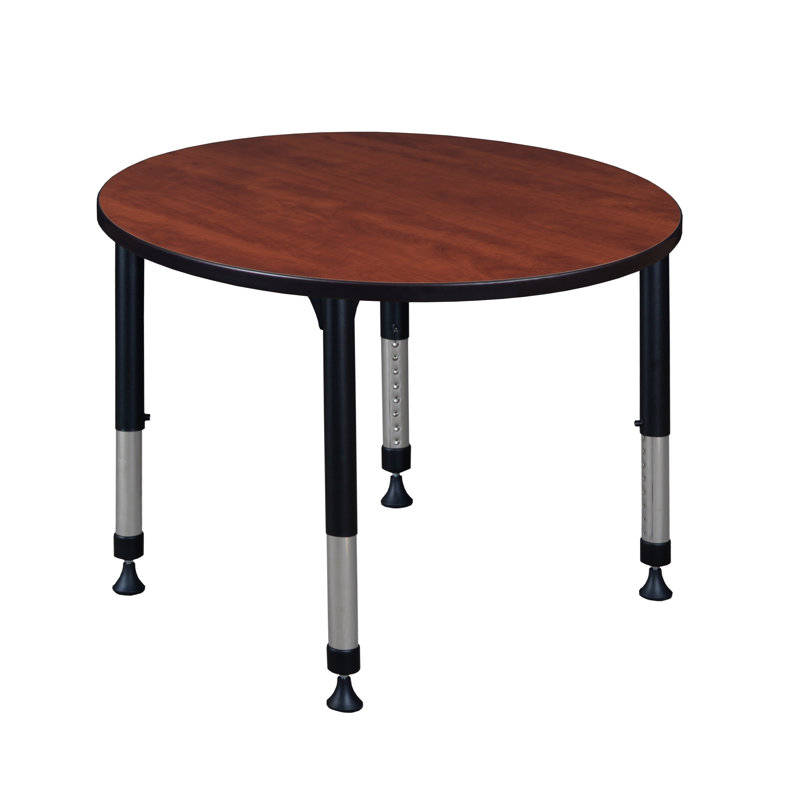 Albaugh Round Breakroom Table, Cherry, 34" H x 36" L x 36" W