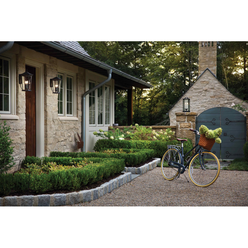 Bromley 2 - Bulb 20" H Outdoor Wall Lantern, Oil Rubbed Bronze