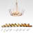 Jahkira 6 - Light Dimmable Chandelier