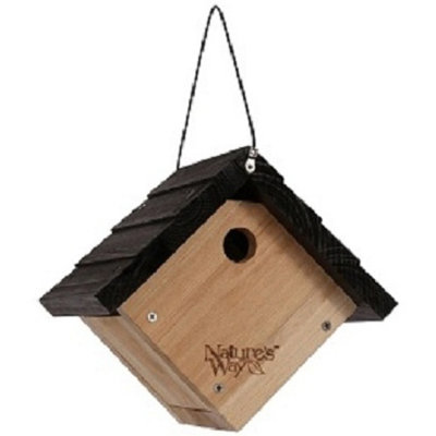 8'' H x 8.85'' W x 8.15'' D Hanging Water Resistant Birdhouse