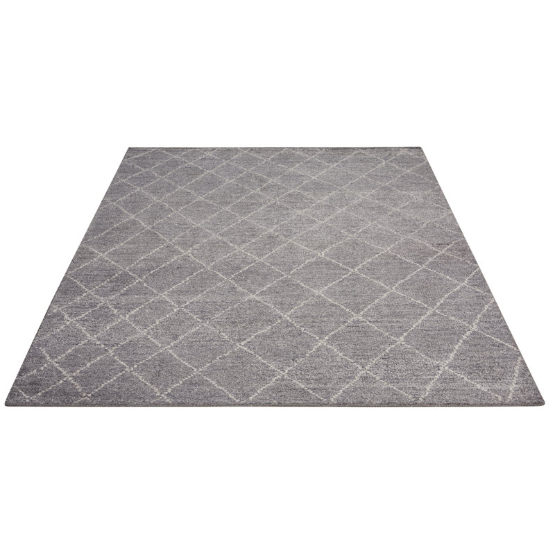 Marcil Geometric Hand Woven Area Rug, Rectangle 236 x 330cm
