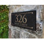 Plaque d'adresse sur 2 lignes