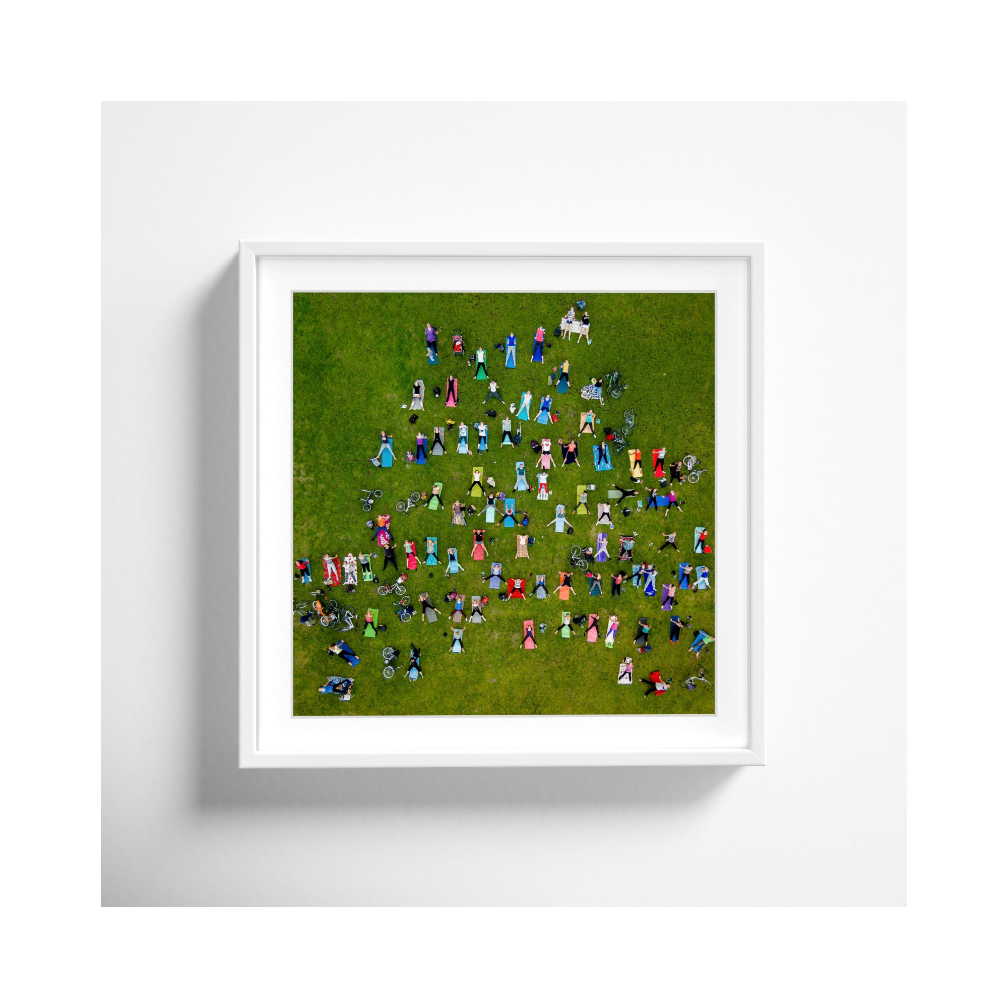 Legs Apart by Karolis Janulis, 12" H x 12" W x 1.5" D