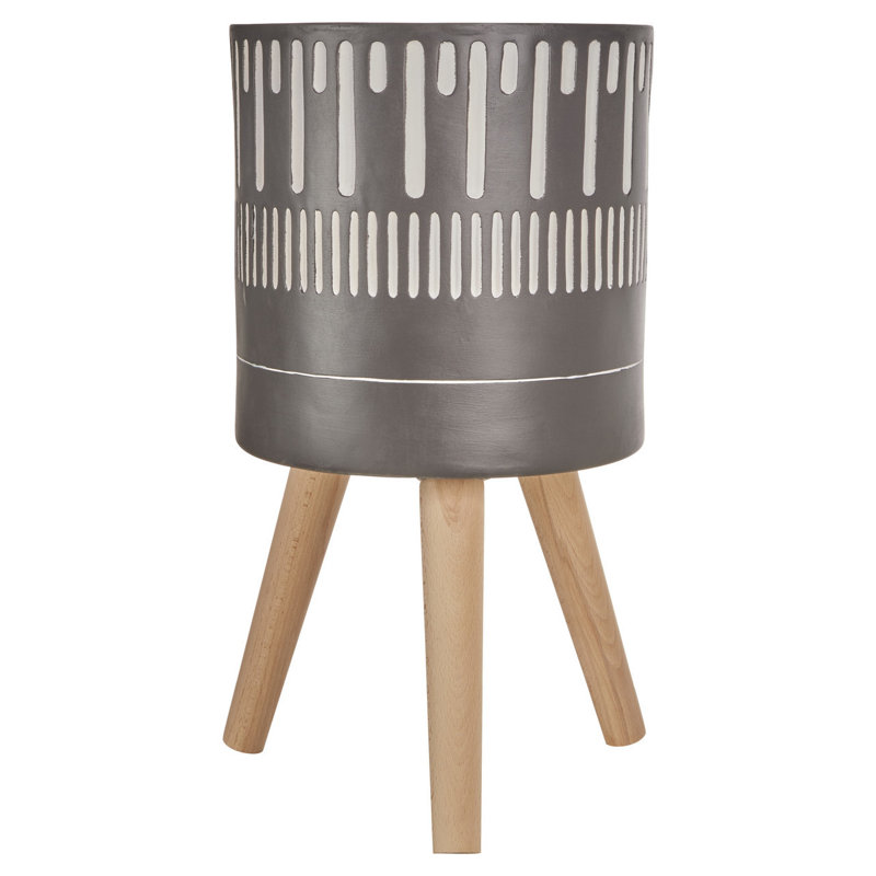 Mondovi Fibreglass Cachepot, 56cm H x 30cm W x 30cm D