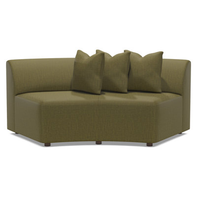 Alston Armless Curved Sofa