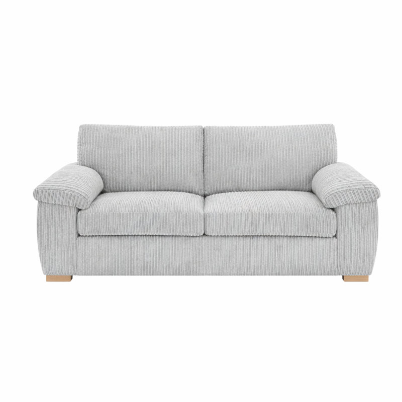 3 Seater Corduroy Sofa, Beige