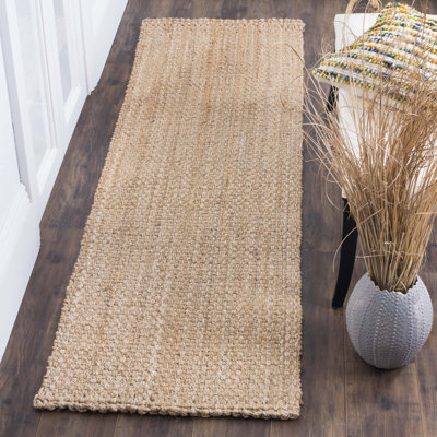 Erroll Pollux Carolene Geometric Handmade Tufted Jute Natural