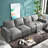 Shadan Upholstered 118.9'' Sofa