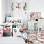 Ensemble de housse de couette de collage de visages designart magnifique-35228831