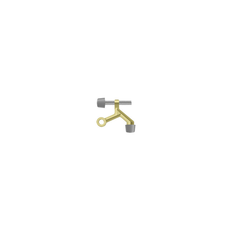 Kick Stop, Polished Brass