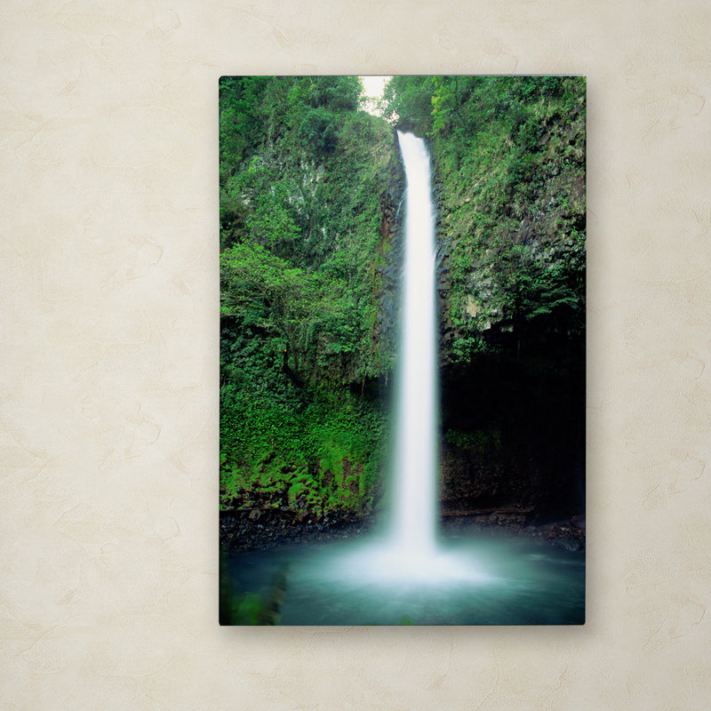 Ann «Waterfall 1», reproduction d'impression sur toile tendue, H 32 po x l 22 po