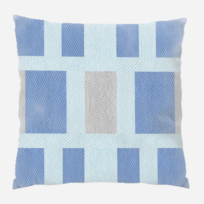 Coussin décoratif en tissu