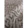 Bamboo Silk Geometric Area Rug in Brown