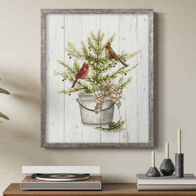 Winter Pine I Framed Print - Solid Wood