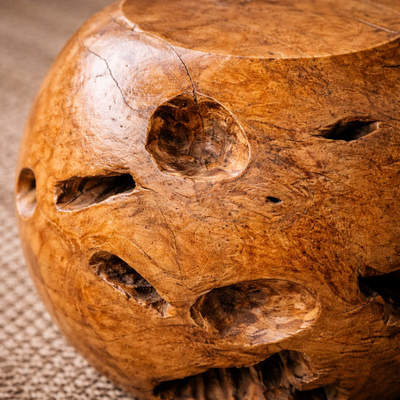 Table d'appoint en bois
