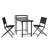 3PCS Patio Bistro Set