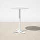 Joria 23.75'' Metal Outdoor Bistro Table