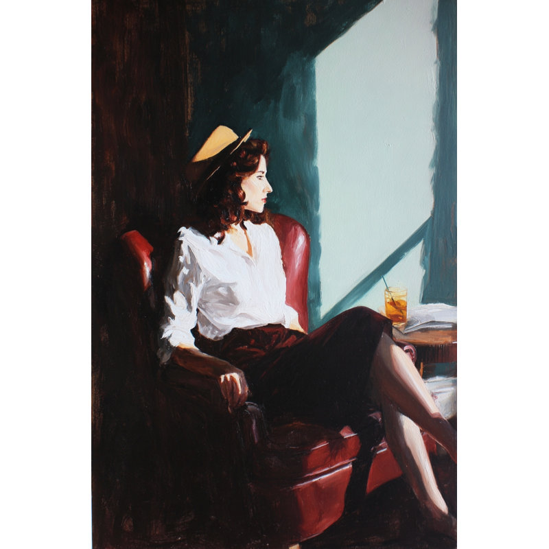 Art mural sur toile Afprès Silence, H 48 po x l 36 po x P 1,5 po