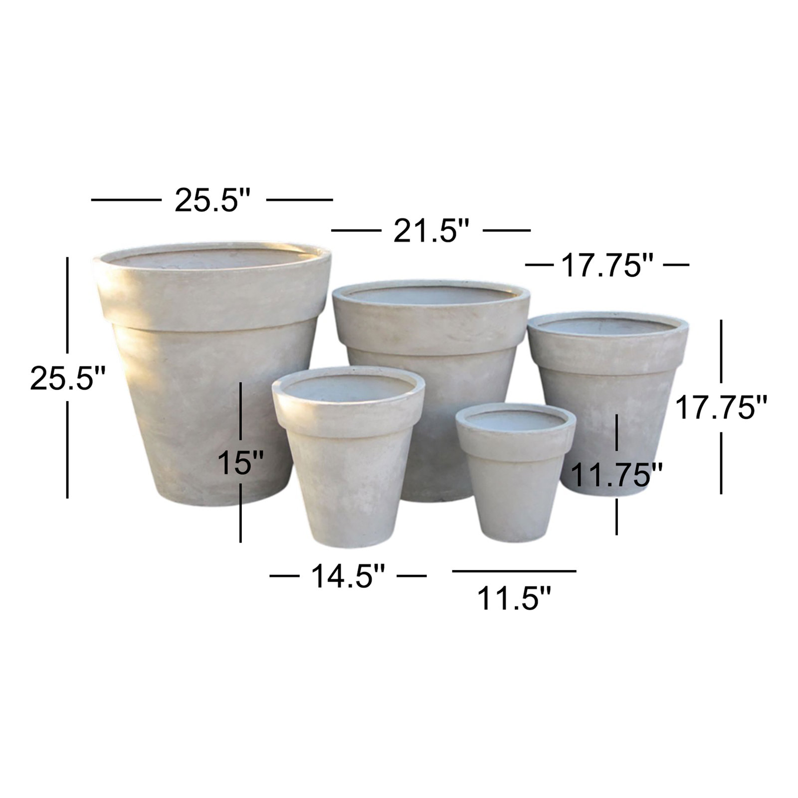 Roch 26" Pot Planter