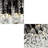 24 Inch French Retro 6-light Crystal Ceiling Lamp