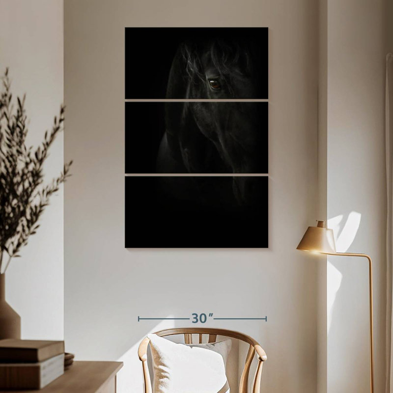 Brampt Black Pearl, 65" H x 42" W