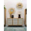 Lampe de table en bois massif Millerville