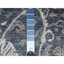 Tapis oriental à motif archaïque 8 pi x 9 pi 9 po gris Peshawar 431948EEAEF64854926DBA32BD116CA4