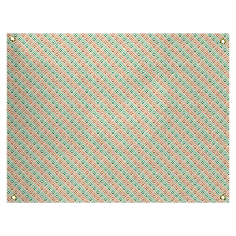 Tapisserie dégradée reverse géométrique par katelyn elizabeth Kitterman, H 27,5 po x l 37,5 po, Intérieur