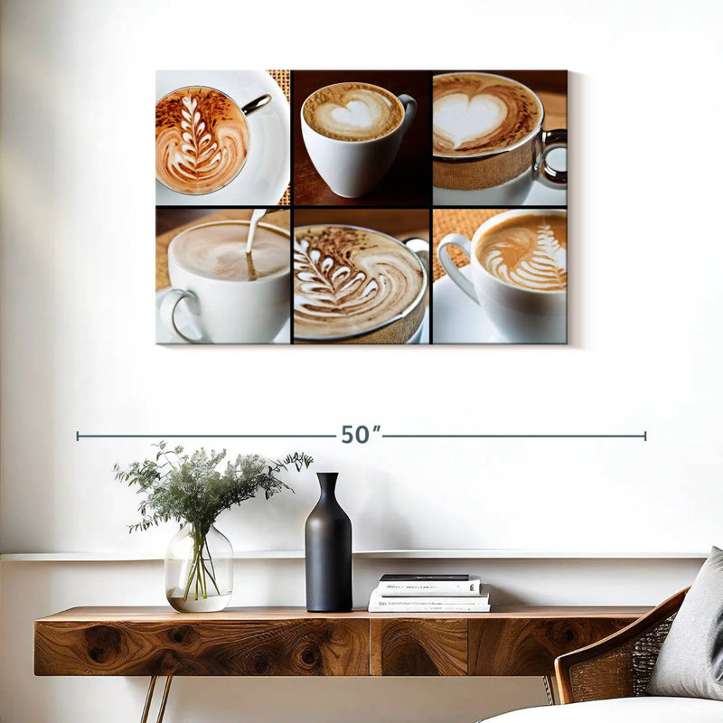 Yarlin Coffee Artistry, 24" H x 36" W