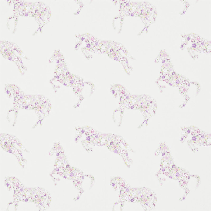 Pretty Ponies Wallpaper, Lavender