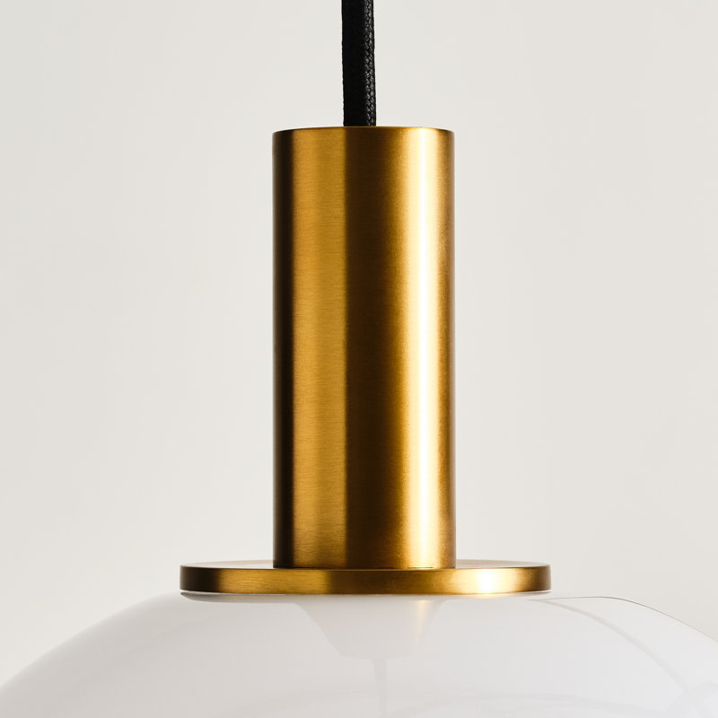 6-Light Chandelier, 6 Lights, Burnished Brass, 38.125" H x 39.75" W x 39.75" D