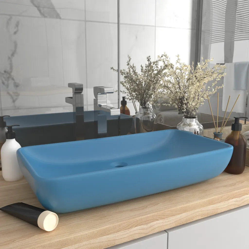 Mcneely Luxury Ceramic Countertop Basin