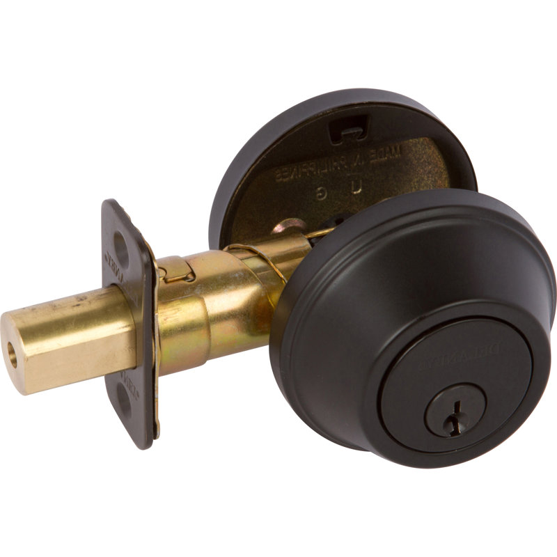Delaney Single Cylinder Deadbolt Matte Black