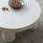 Cream style creative round coffee table