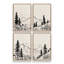 Ensemble de 4 impressions Whispering Peaks-1654992266-1654992278