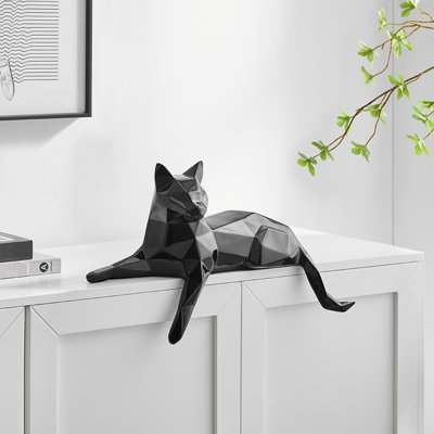 Indie The Little Cat Resin Handmade Sculpture