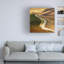 Art mural sur toile tendue - Krzysztof Browko «Road», art mural pour salon, chambre à coucher ou bureau - 24 x 24