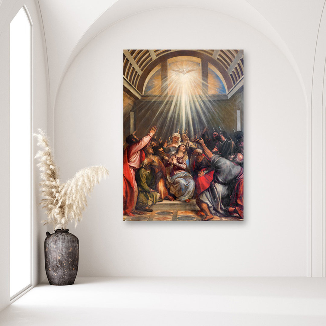 Leinwandbild Pentecost, Titian, Venice 51205