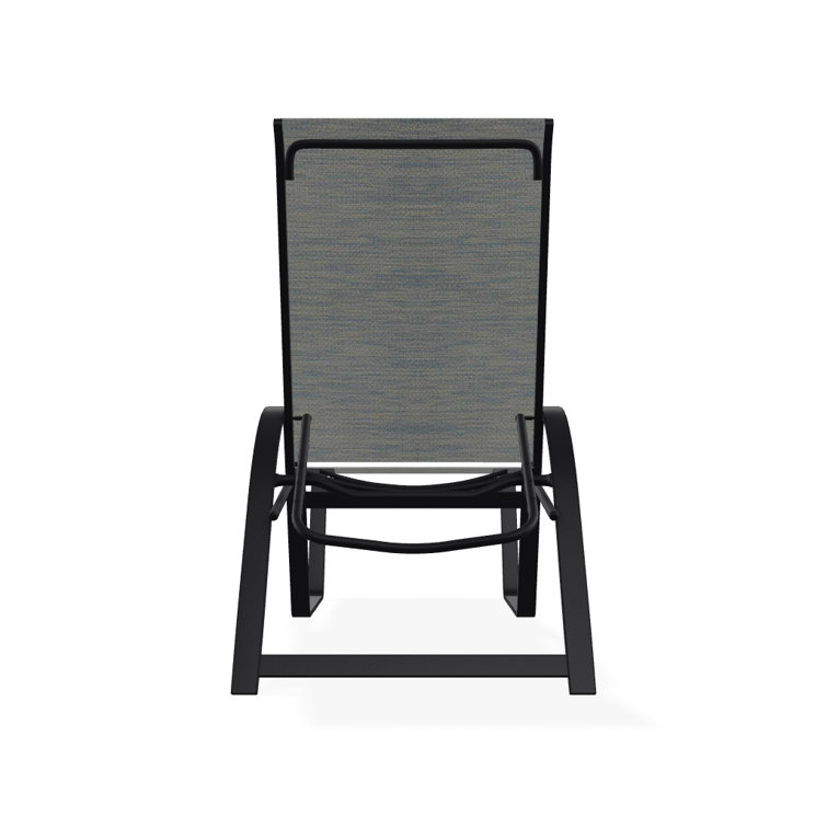 Holna Outdoor Rust-Resistant Metal Chaise Lounge