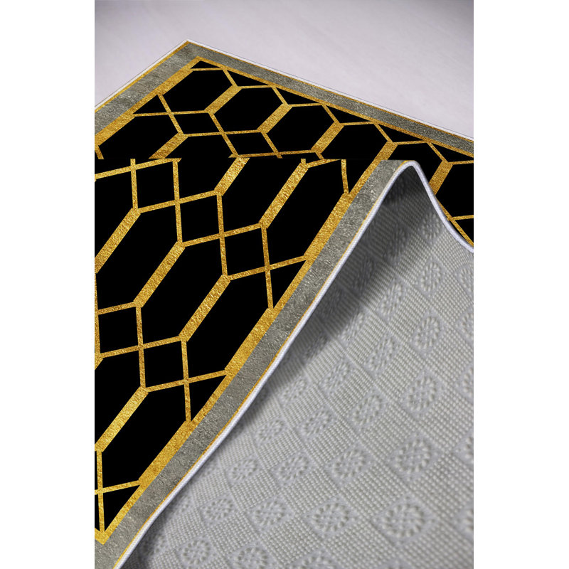 Antibacterial Non-Slip Carpet, 100% Polyester, 47.2 x 70.9 Inches | Eco-Friendly, Machine Washable, 650 g/m², 0.2 in Pile Height, Digital Print Design | Durable & Stylish Floor Covering for Home & Office