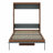 Multi-Functional Wall Bed with Foldable Desk, Murphy Bed Space Saving Solution-1017705931