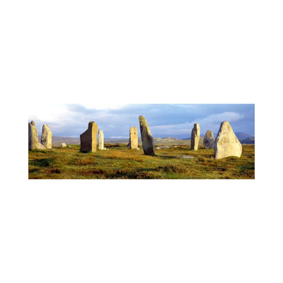 Callanish Stones, Isle Of Lewis, Outer Hebrides, Scotland, United Kingdom - Wrapped Canvas Panoramic Print
