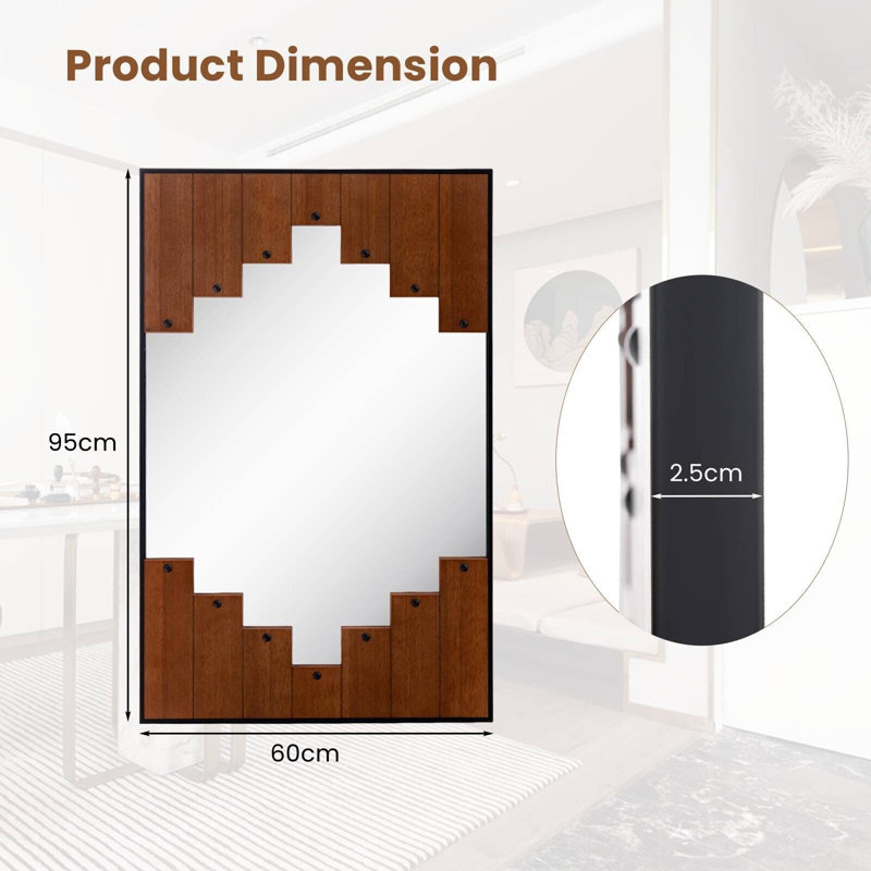 Racene Metal Mirror