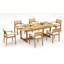 Montana Outdoor Teak Dining Set-2114036263