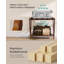 Porte-bagage en bois massif, sans assemblage requis, porte-valise pliable, porte-bagage, avec tablette de rangement, pour chambre d'amis, hôtel, chambre à coucher, brun café