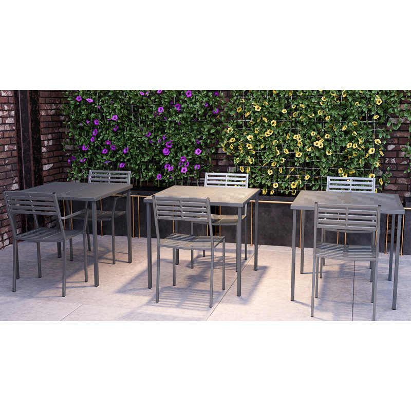 Chaise d'appoint de patio Daytona, Gris tourterelle