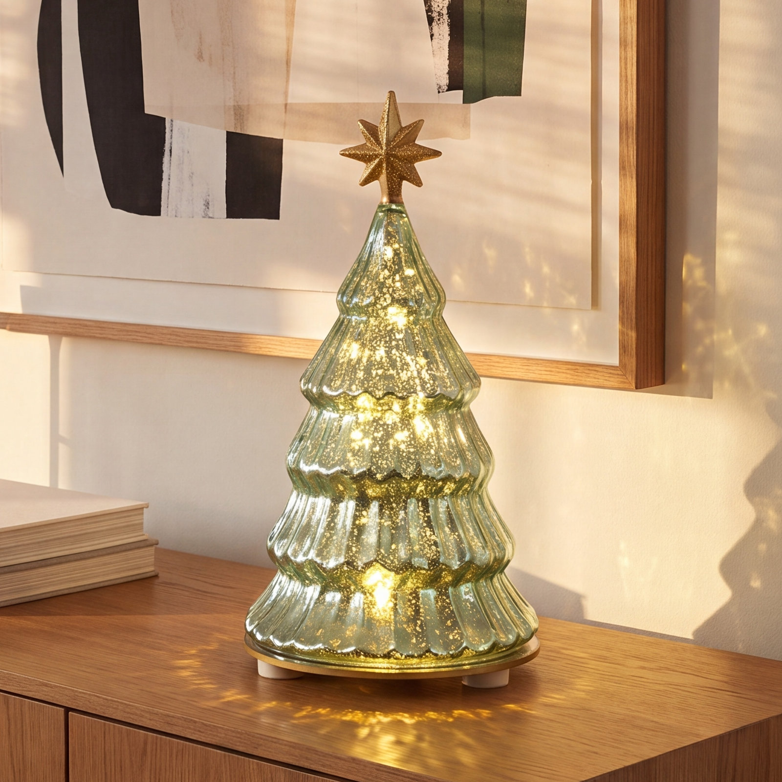 Radiant Light Lighted Tabletop Pine Tree