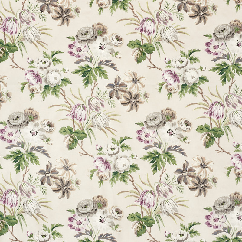 Cecil Chintz Fabric, Wisteria