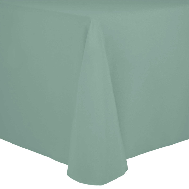 Solid Color Round Tablecloth, 108" x 132", 2, Seamist