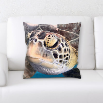 Layton Turtle Throw Pillow